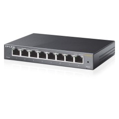 TP-Link TL-SG108E Managed L2 Gigabit Ethernet Switch - 8 Ports, High Performance, Reliable Connectivity - Perfect for Your Netwo